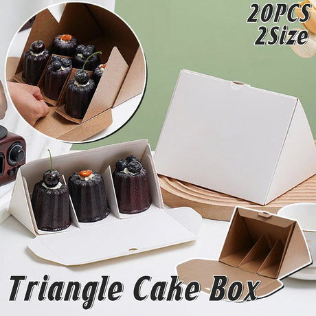 20PCS Cake Box Sandwich Food Packaging