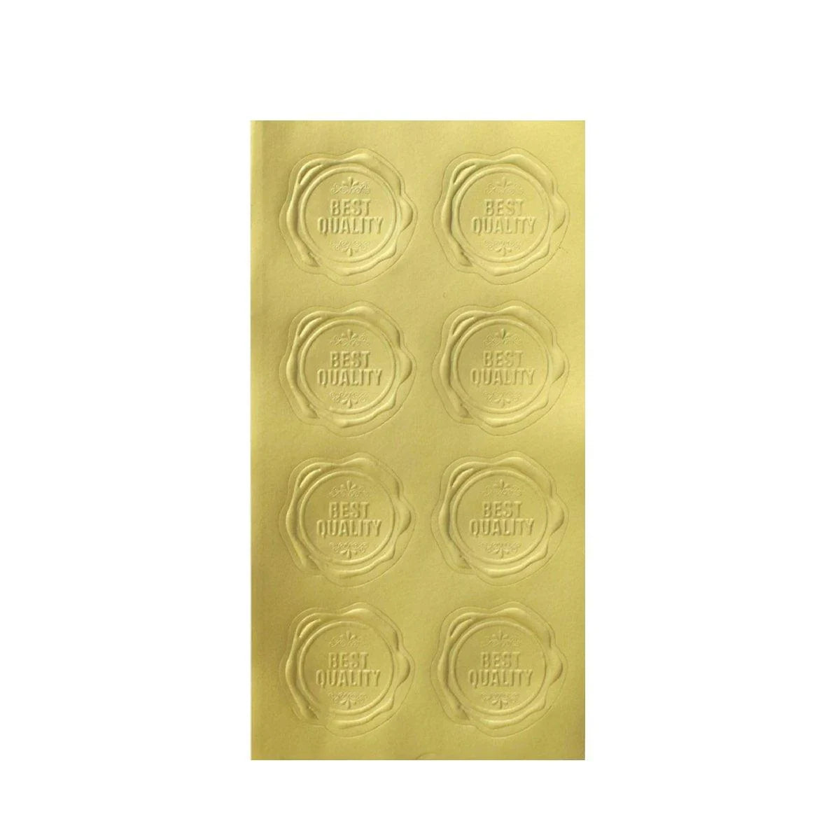 Self-Adhesive Golden Stickers for Packaging 400PCS