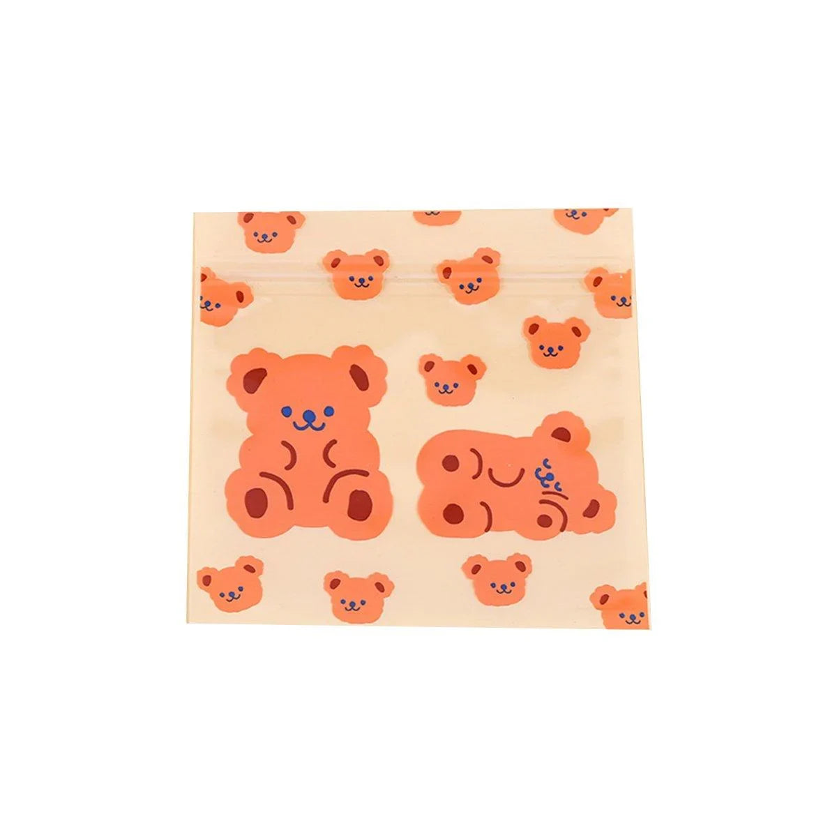 These cute cartoon Ziplock bags are perfect for keeping your snacks, candies, and cookies fresh and secure.