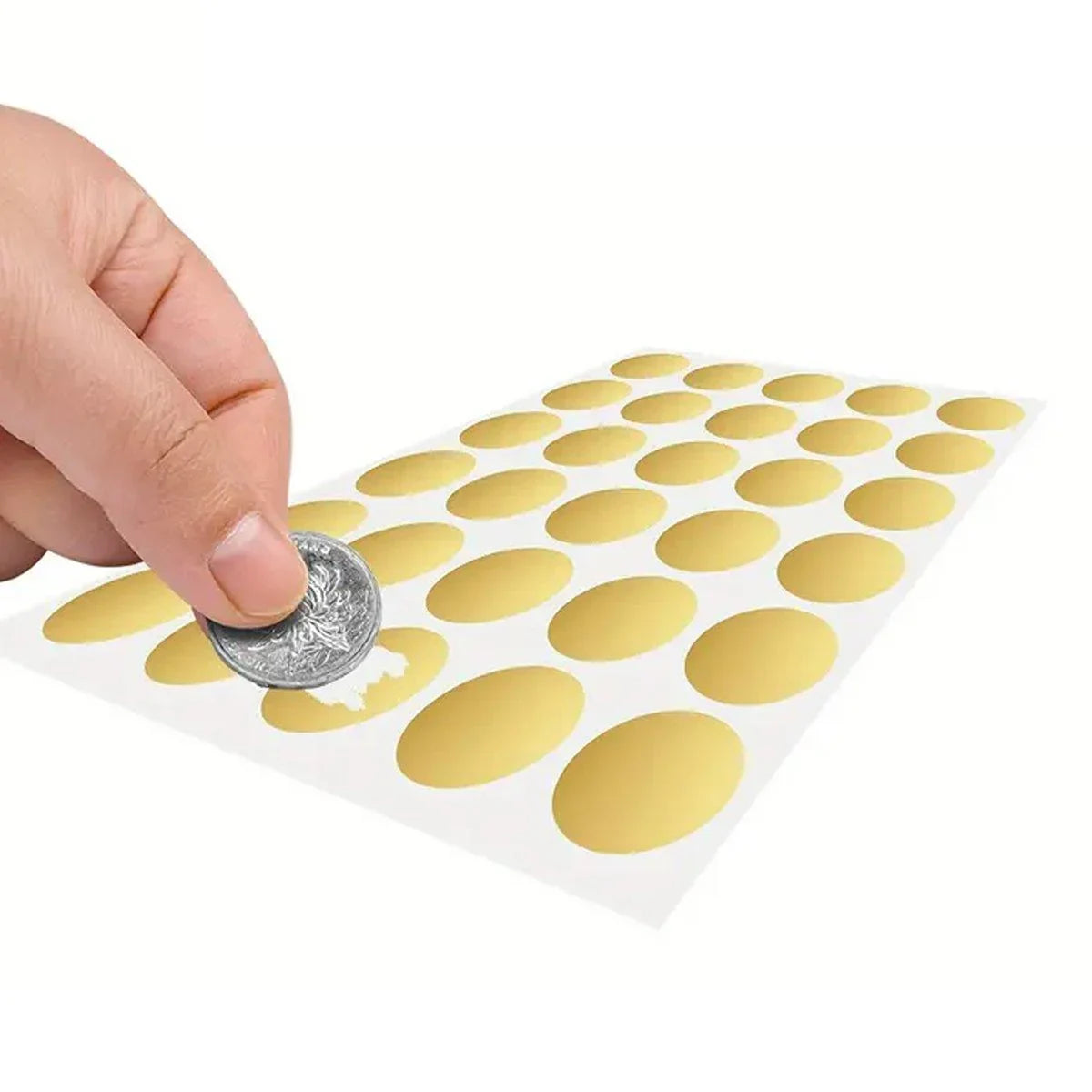 20 Sheets Round DIY Sticker Labels