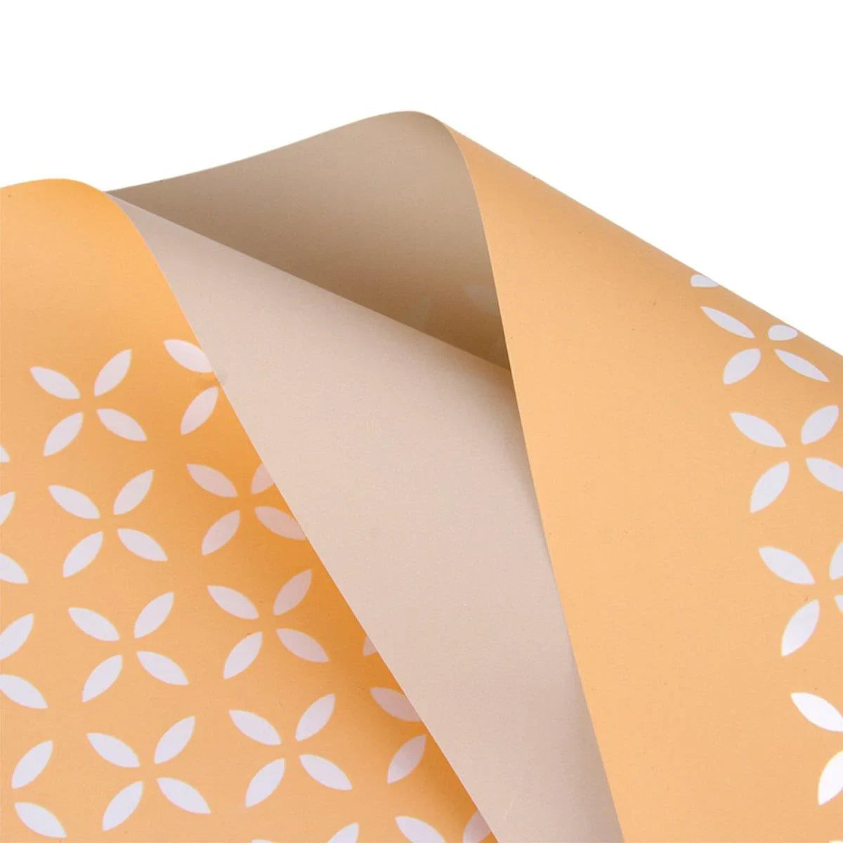 Waterproof Two-Tone Print Wrapping Paper 100PCS