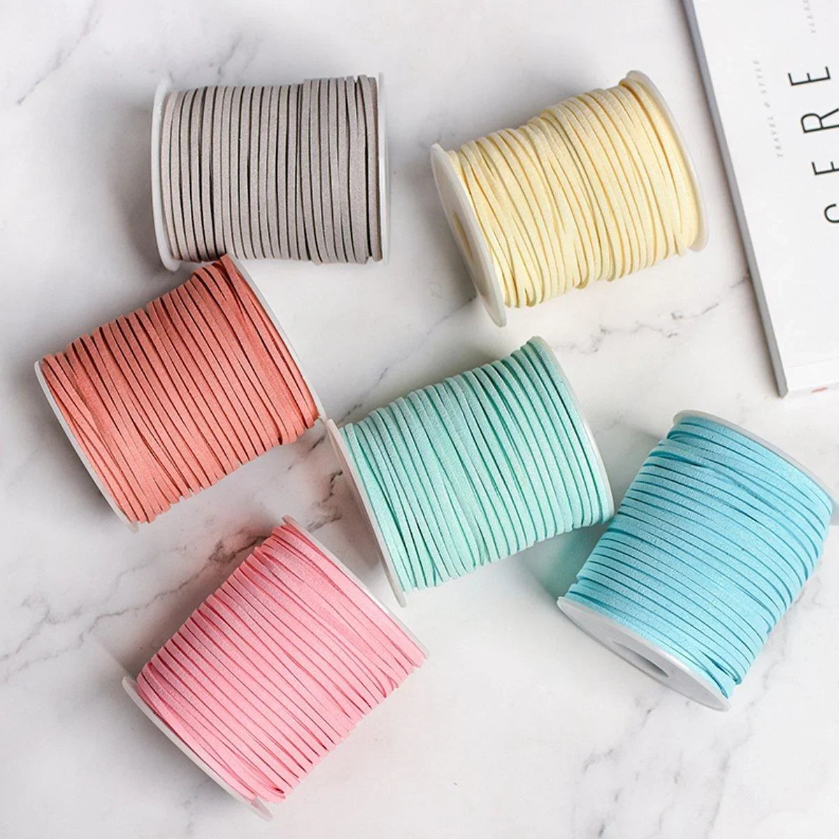 32 Colours Leather Rope Gift Box Packaging Belt