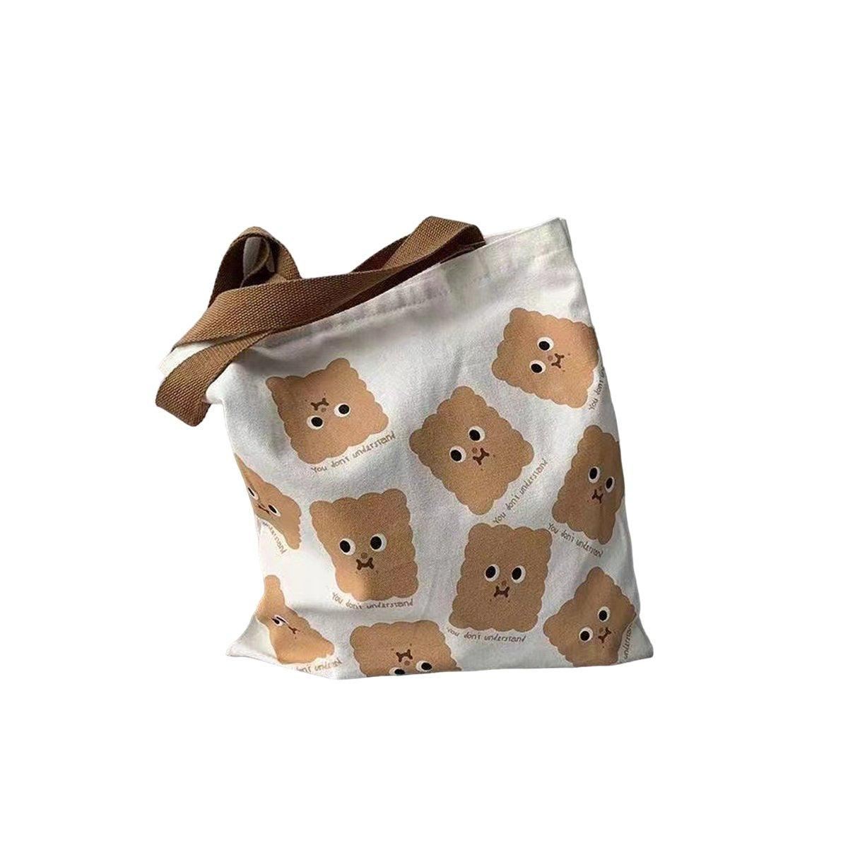 High-Quality Canvas Shoulder Bags 1PC