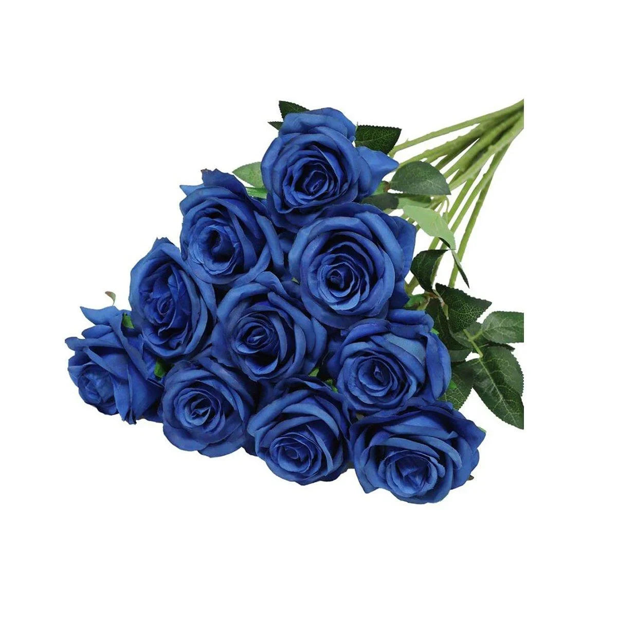 10PCS Artificial Flowers Simulation Rose