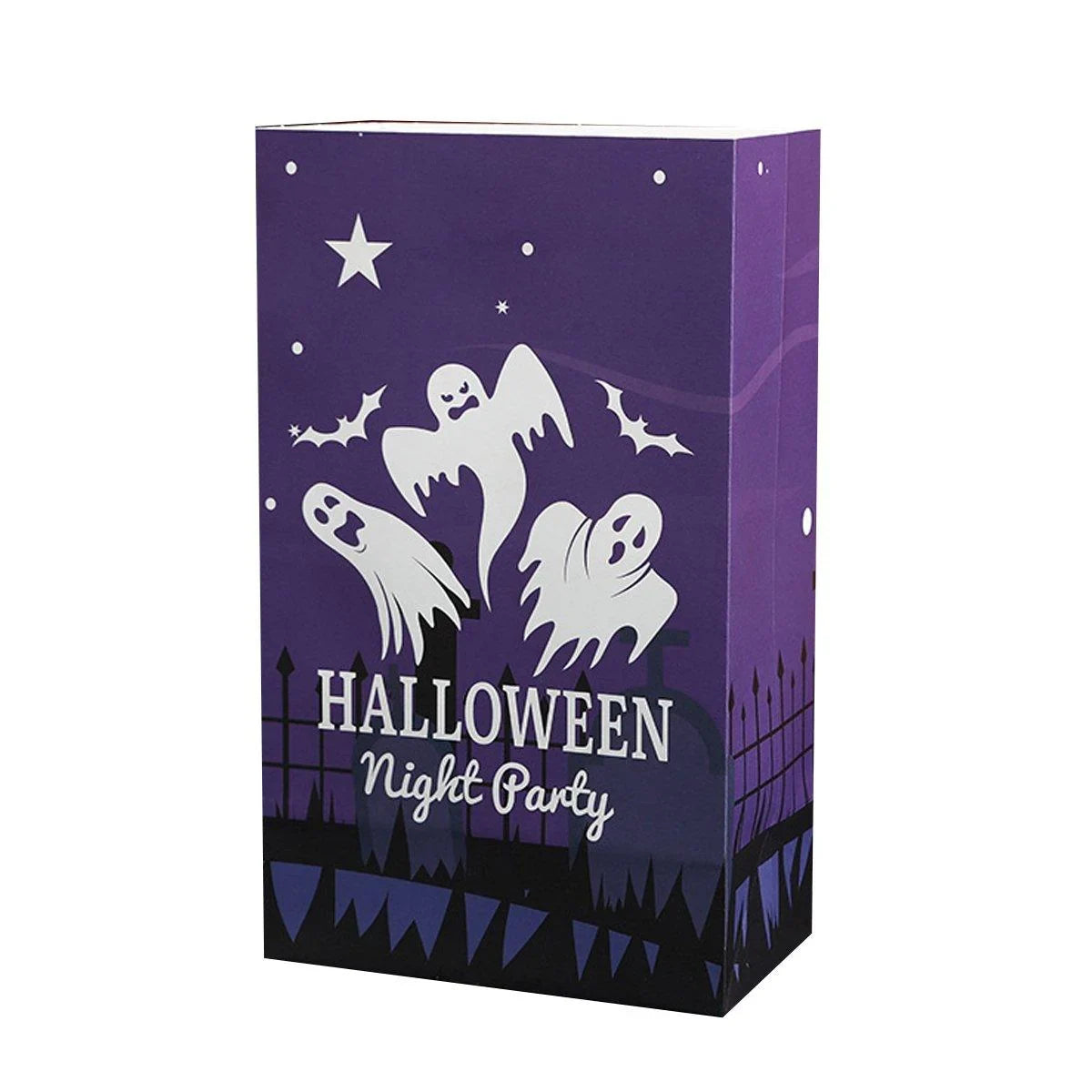 Halloween Kraft Paper Candy Bags 4 Colors 25PCS