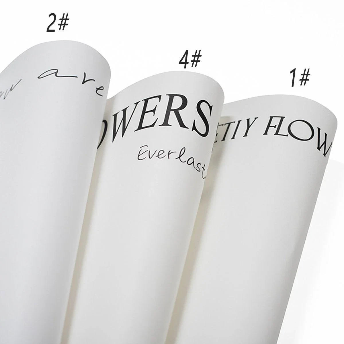 Wrapping Paper Floral Packaging 100 PCS