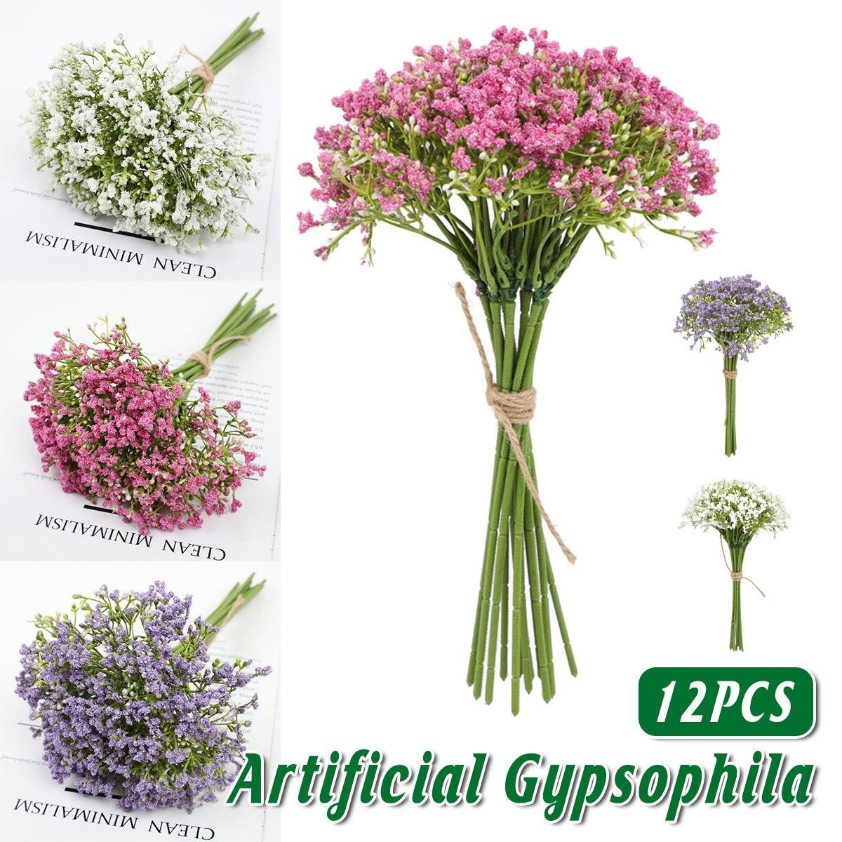 12PCS Artificial Flowers Gypsophila