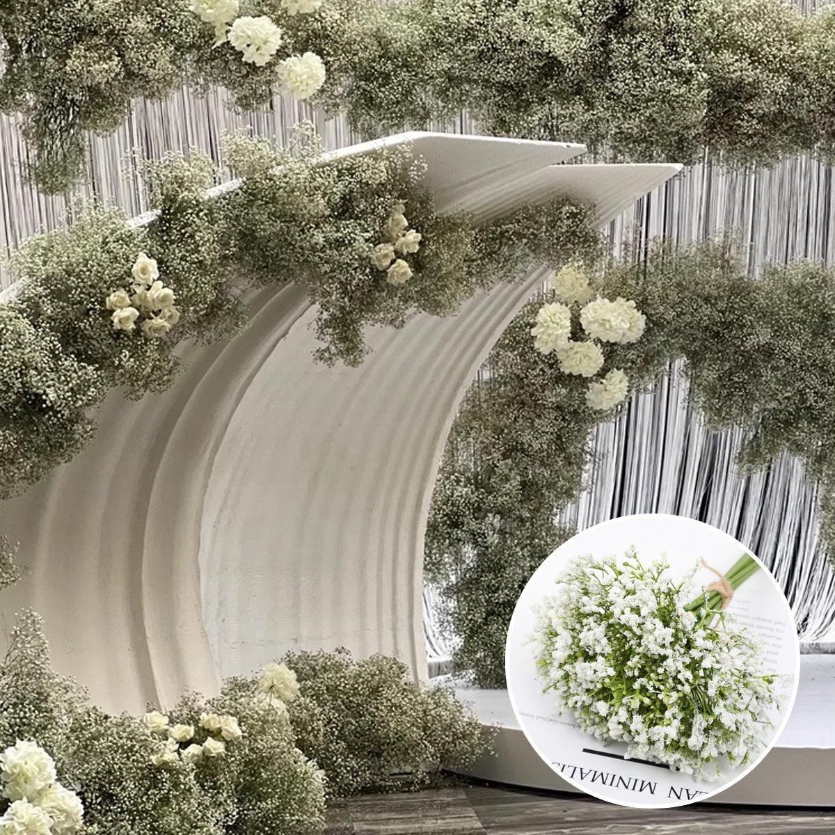 Artificial Flowers Simulation Full Star Flower Hand Bouquet 16PCS