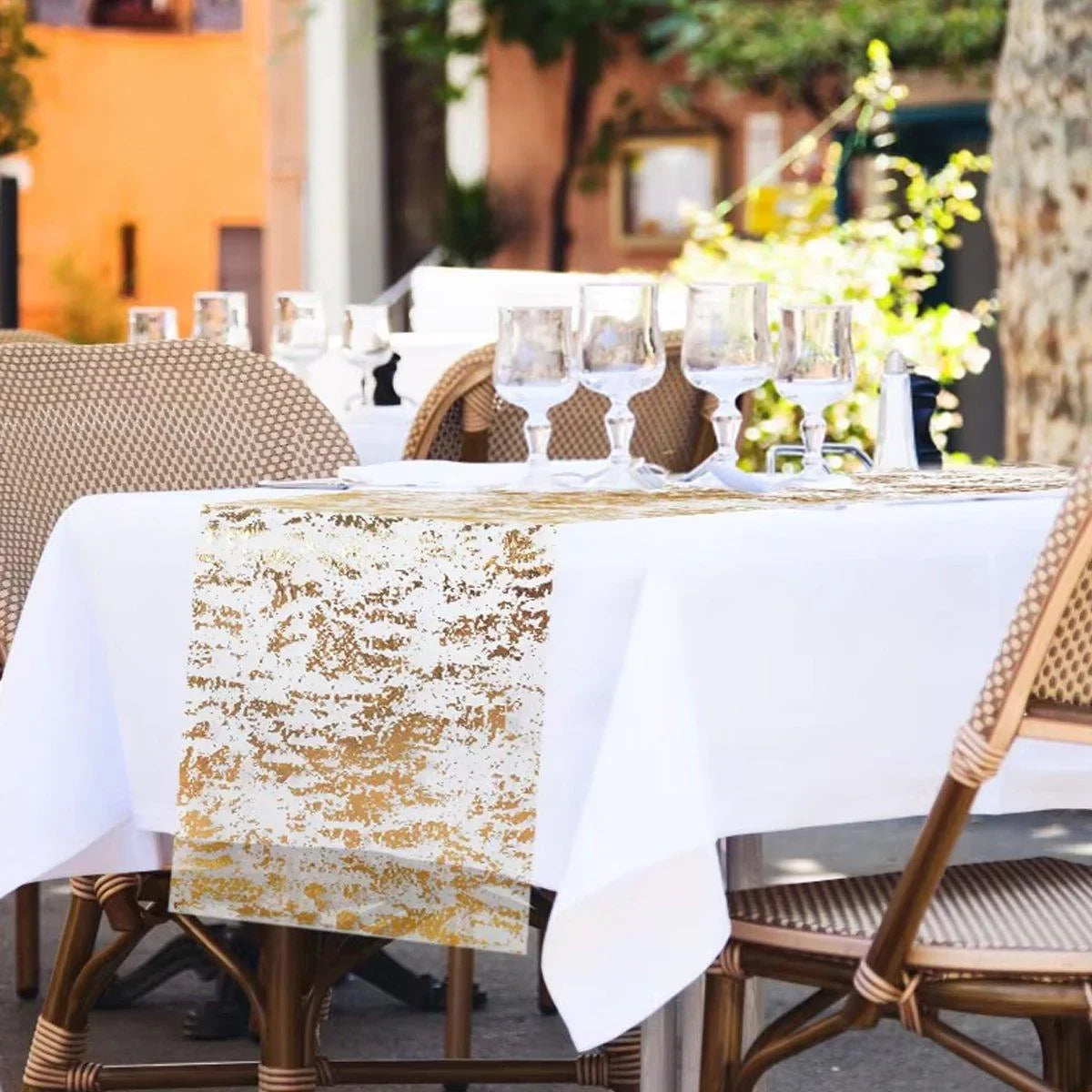 Mesh Tablecloth Party Decoration 2 Rolls