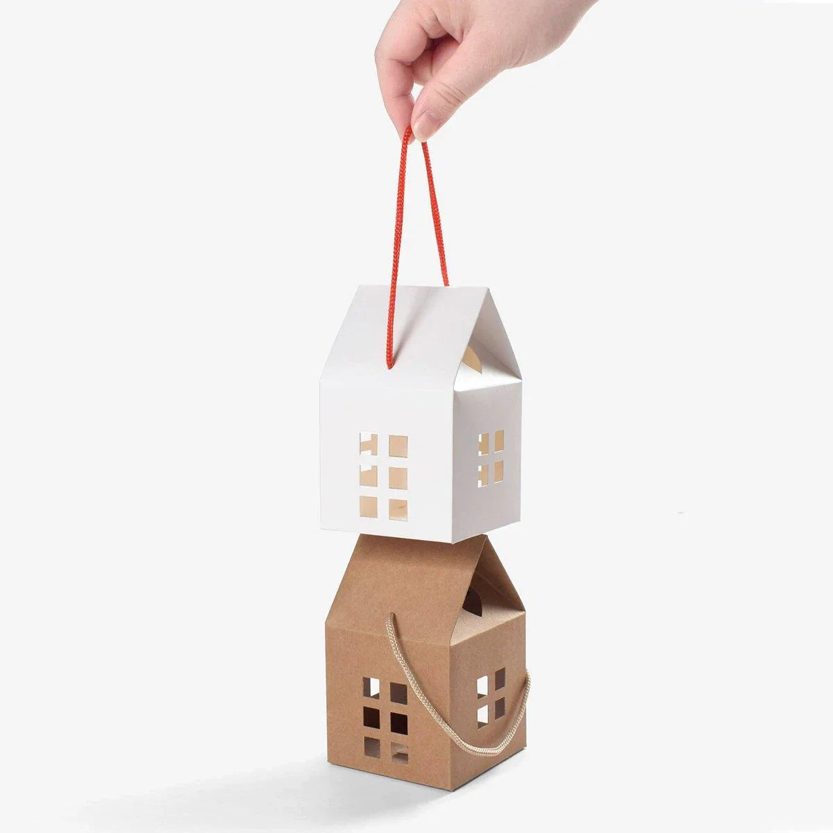 25PCS Cookie Candy Box Paper Gift Packing