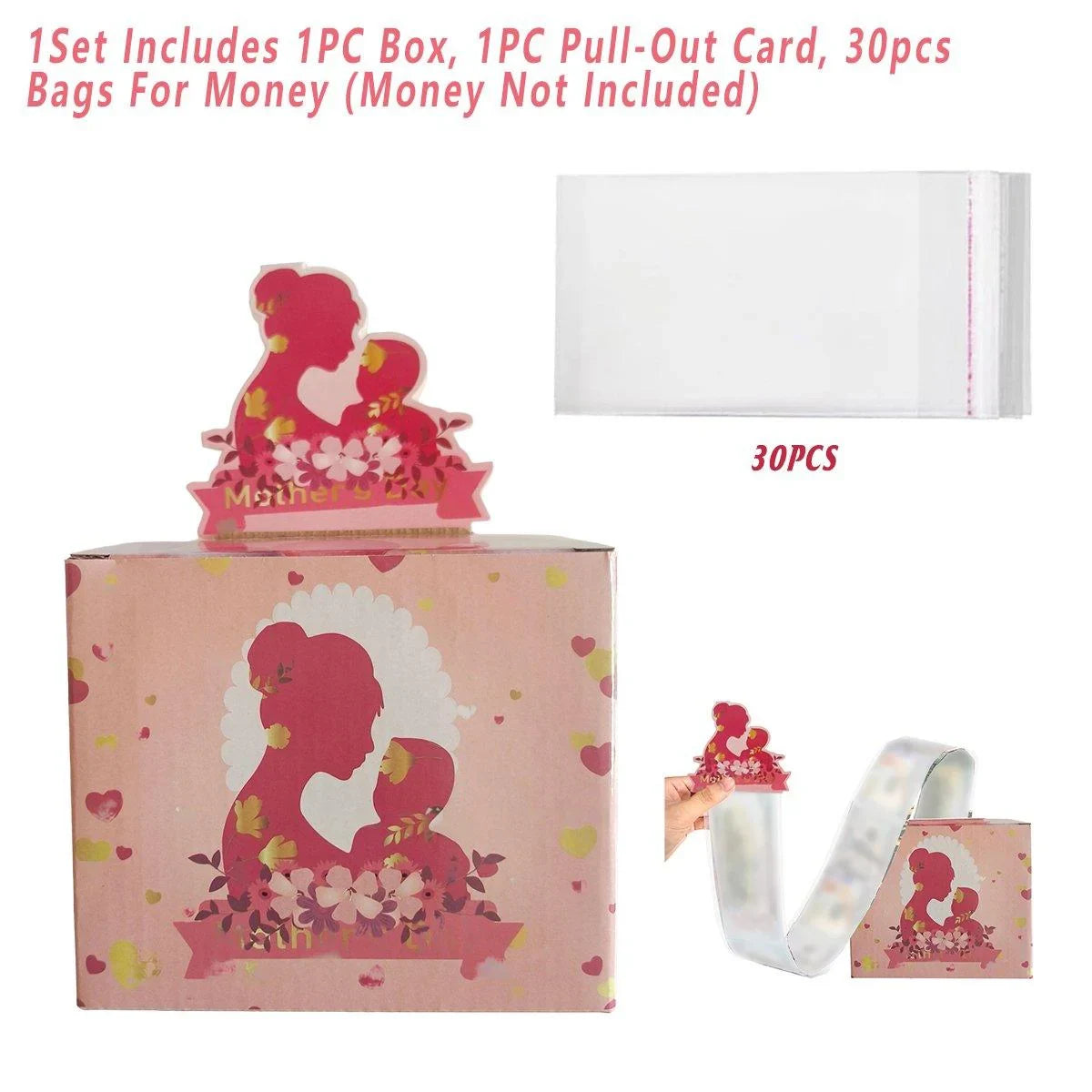 Creative Money-drawing Gift Box 1PCS