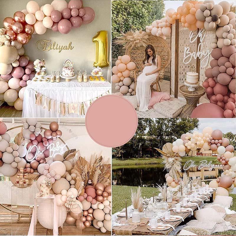 Pink Balloon Arch Kit Set Party Decor 108-158PCS