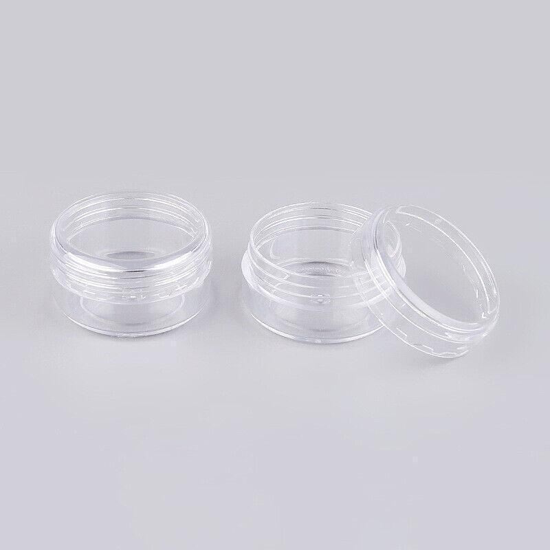50-200X Mini Sample Bottle Cosmetic Makeup Jar Pot Face Cream Lip Balm Container