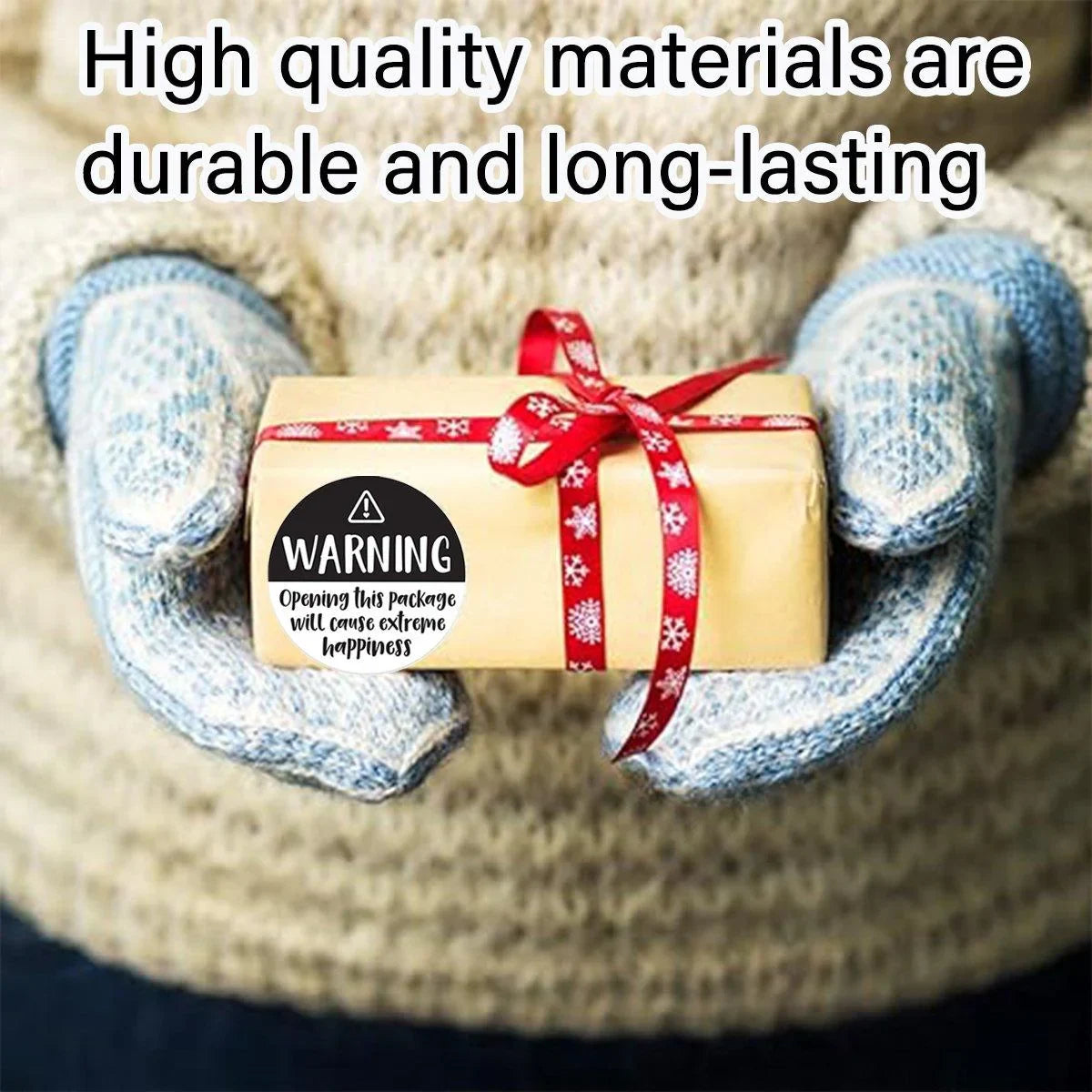 Warning Sticker Safety Stickers 8 Pattern 500PCS