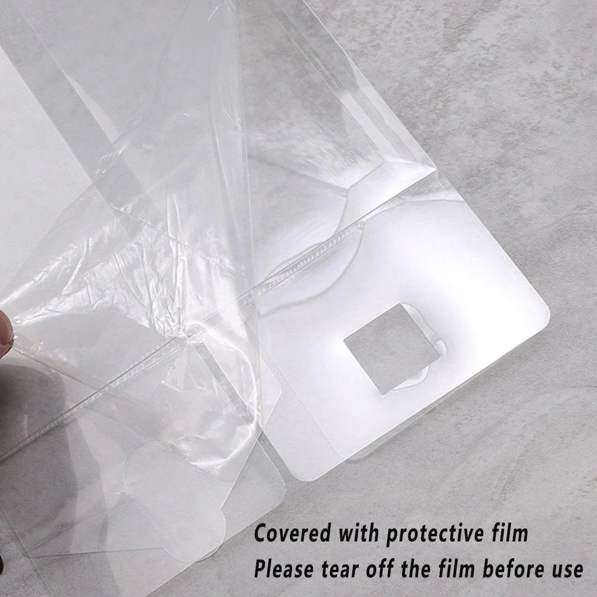 Transparent Plastic Cake Roll Packing Boxes 25PCS