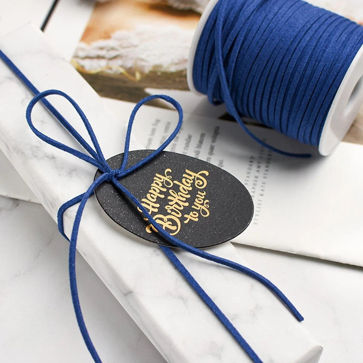 32 Colours Leather Rope Gift Box Packaging Belt