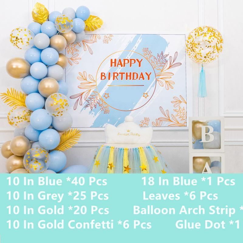 Macaron Balloon Arch Kit Party Decor Various 96-195PCS