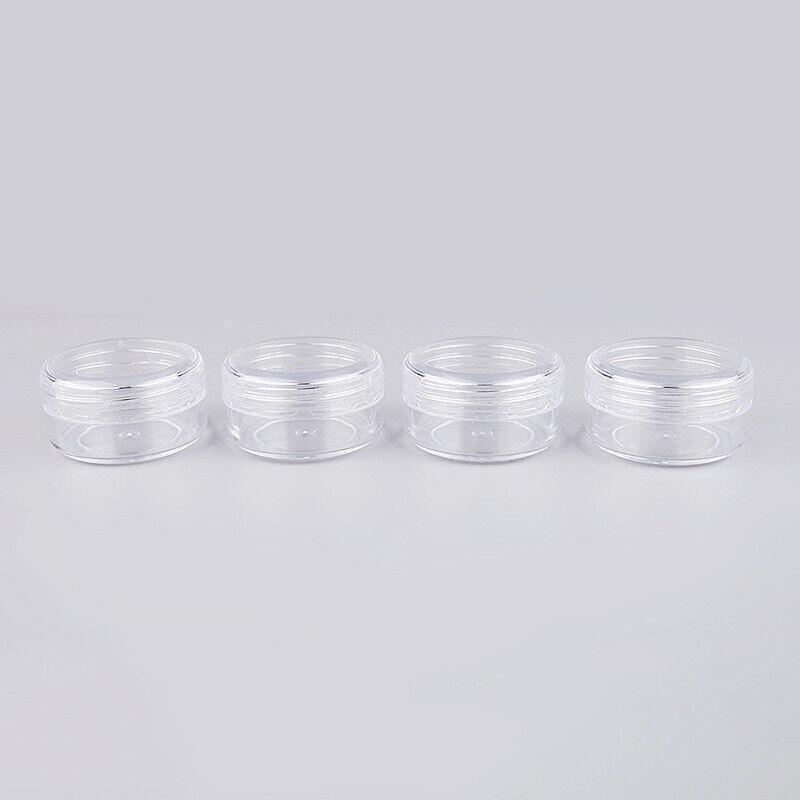 50-200X Mini Sample Bottle Cosmetic Makeup Jar Pot Face Cream Lip Balm Container