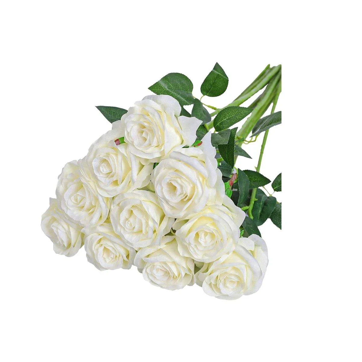 10PCS Artificial Flowers Simulation Rose
