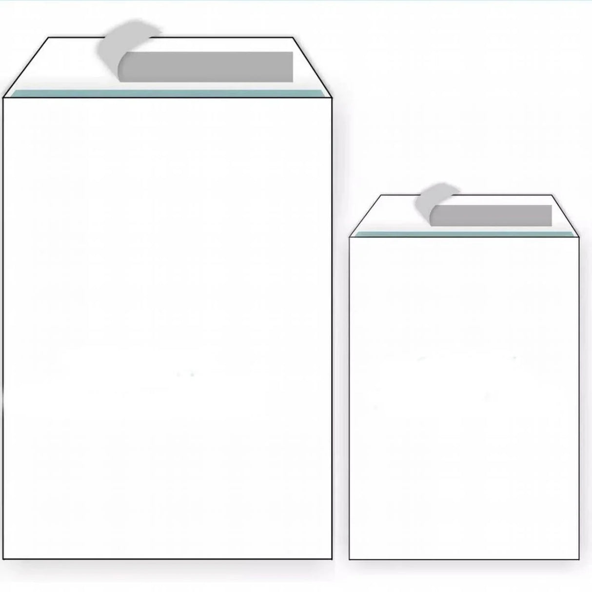 White Envelopes 120GSM Invitations LettersCards50PCS