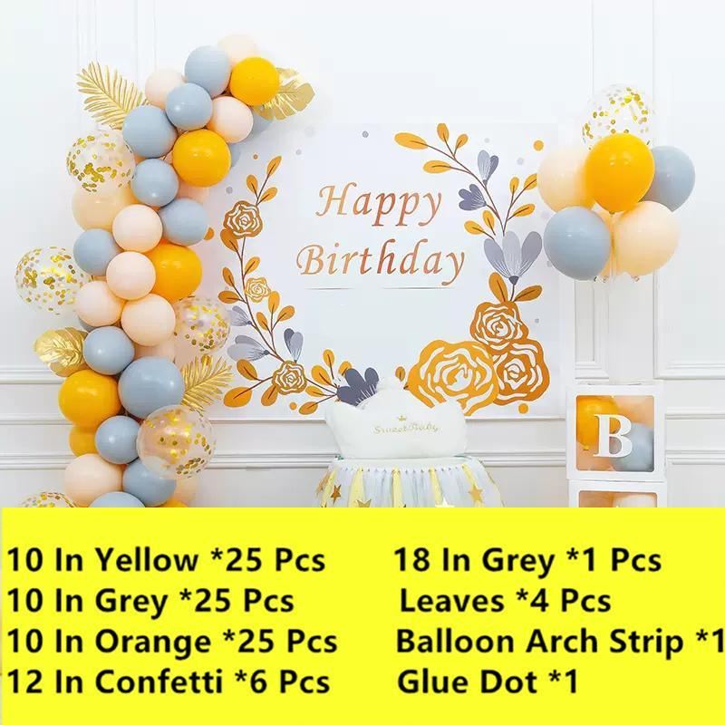 Macaron Balloon Arch Kit Party Decor Various 96-195PCS