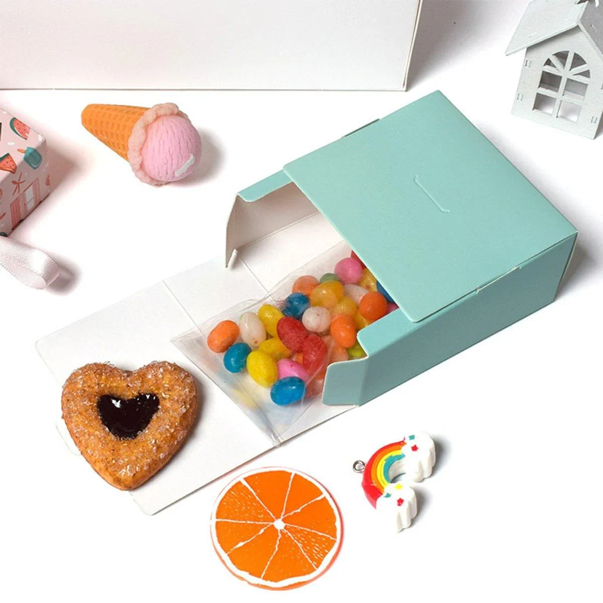 20PCS Mini Gift Boxes Jewelry Candy Packaging