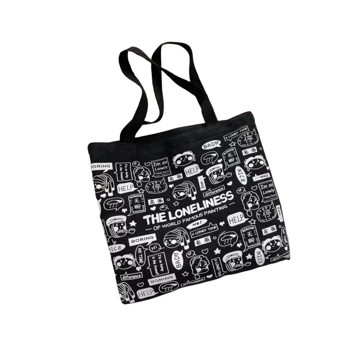 High-Quality Canvas Shoulder Bags 1PC