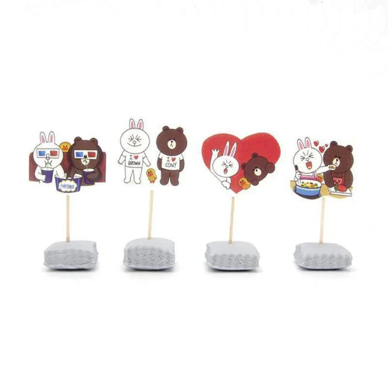 Cupcake Toppers Set 24PCS