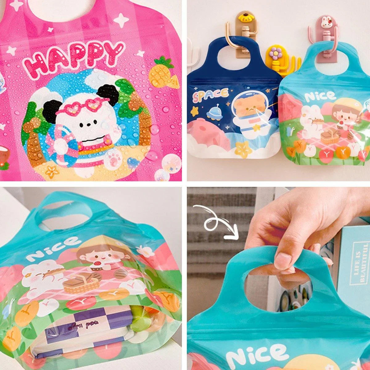 Plastic Candy Bags 50PCS