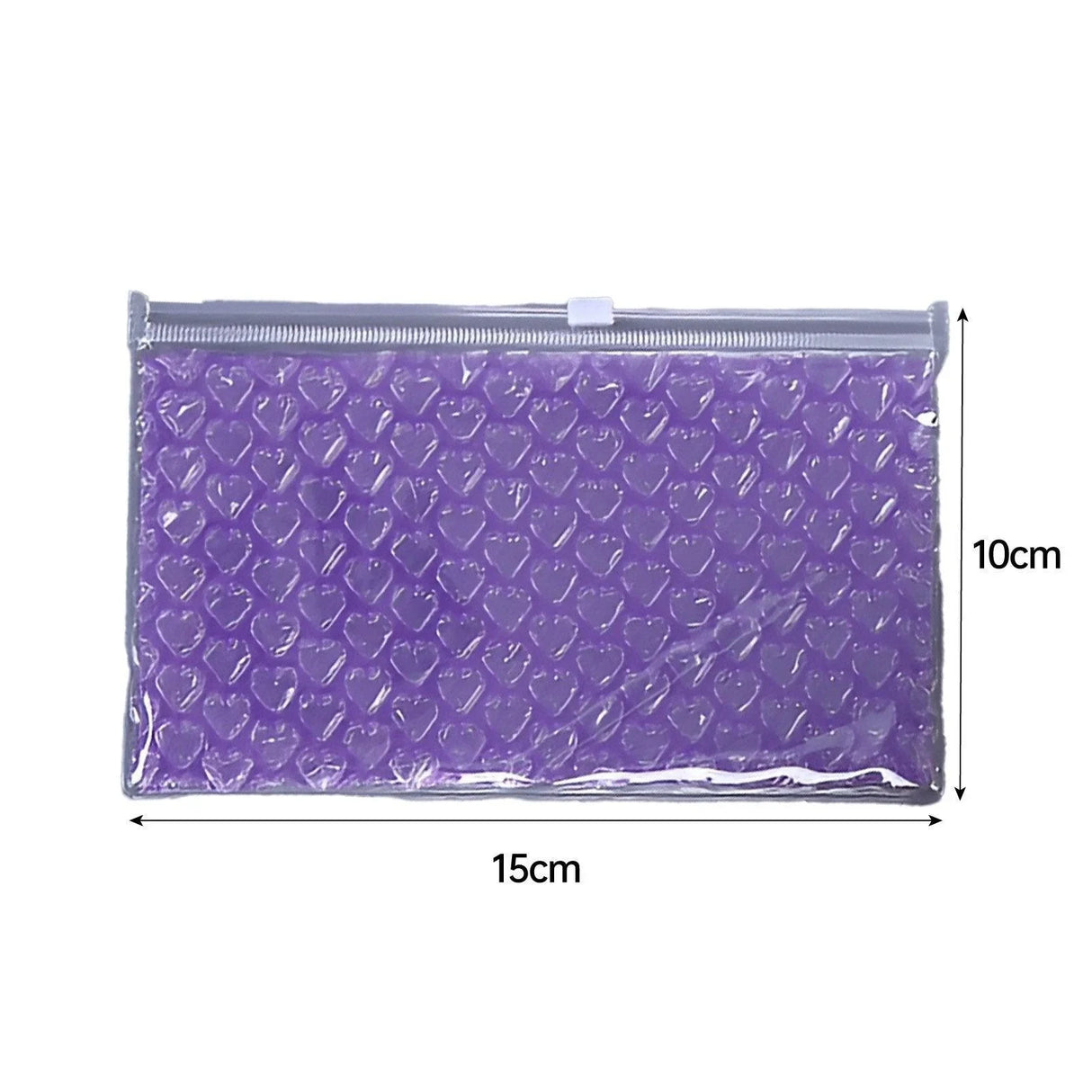 Bubble Ziplock Bags PVC durable versatile use 10 pcs