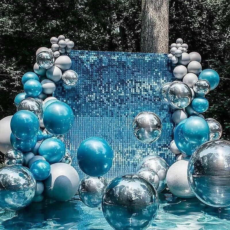 Rectangle Tinsel Curtain Shimmer Wall Backdrop 1PC