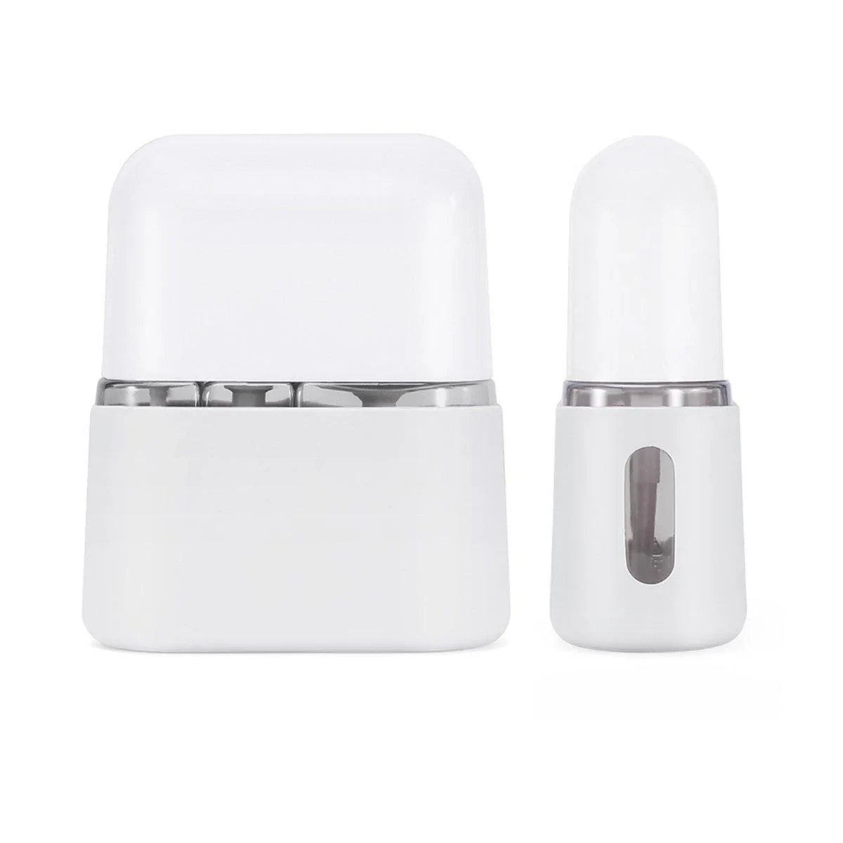 Portable Transparent Plastic Bottling 3 Colors 1Set