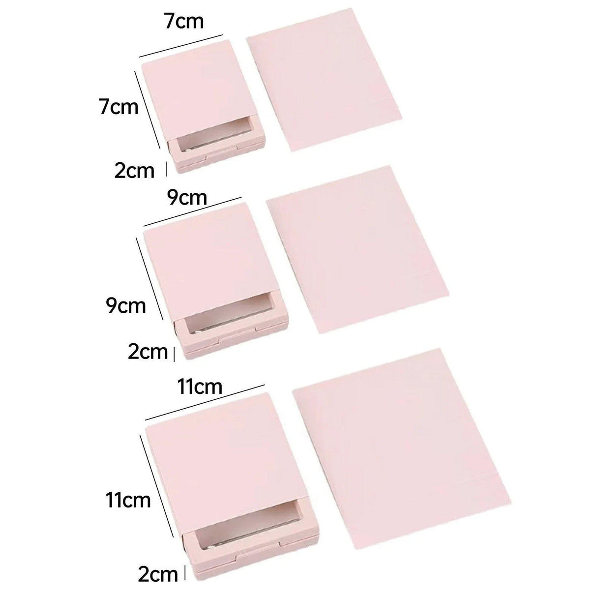Transparent Suspension Display Box Sleeve 50pcs