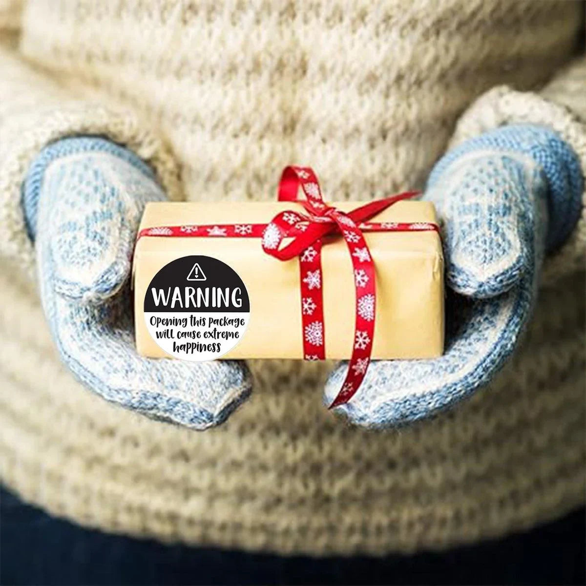 Warning Sticker Safety Stickers 8 Pattern 500PCS