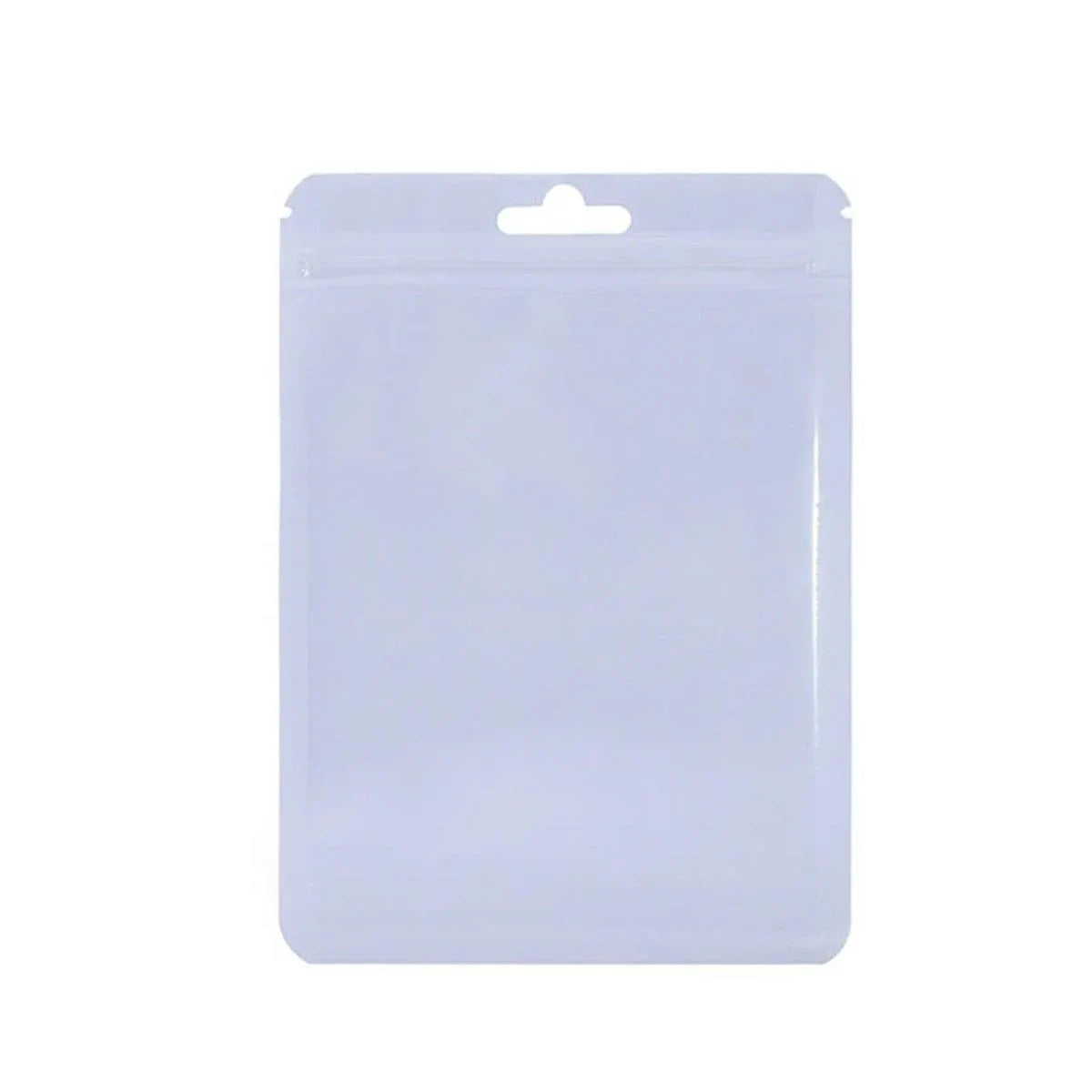 100pcs Colour Zip Lock Bags Transparent Seal Pouches