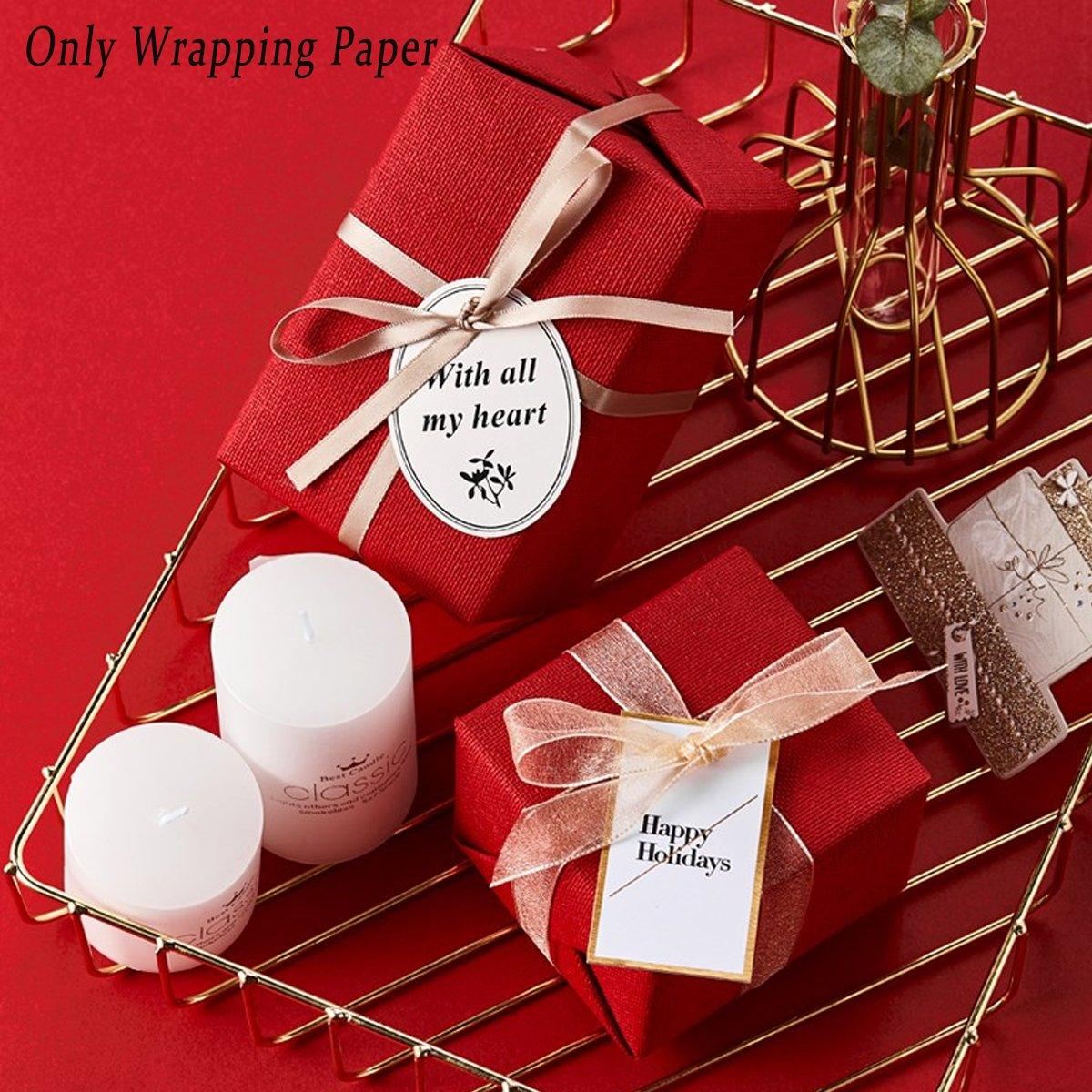 Linen Wrapping Paper 24 Colours Florist DIY