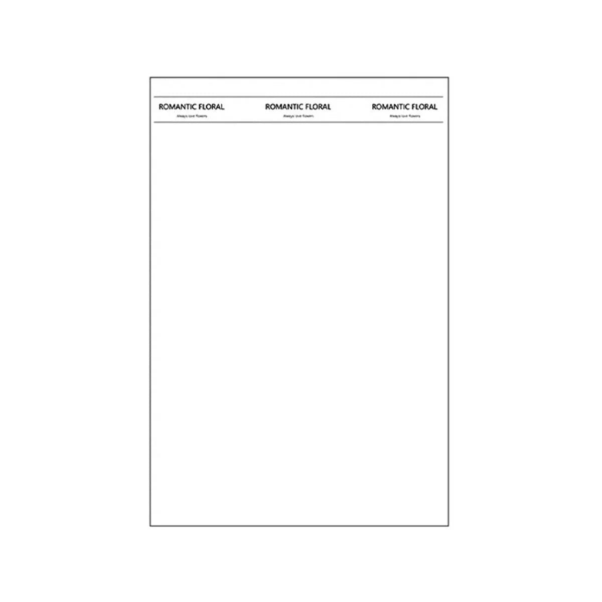 Wrapping Paper Floral Packaging 100 PCS