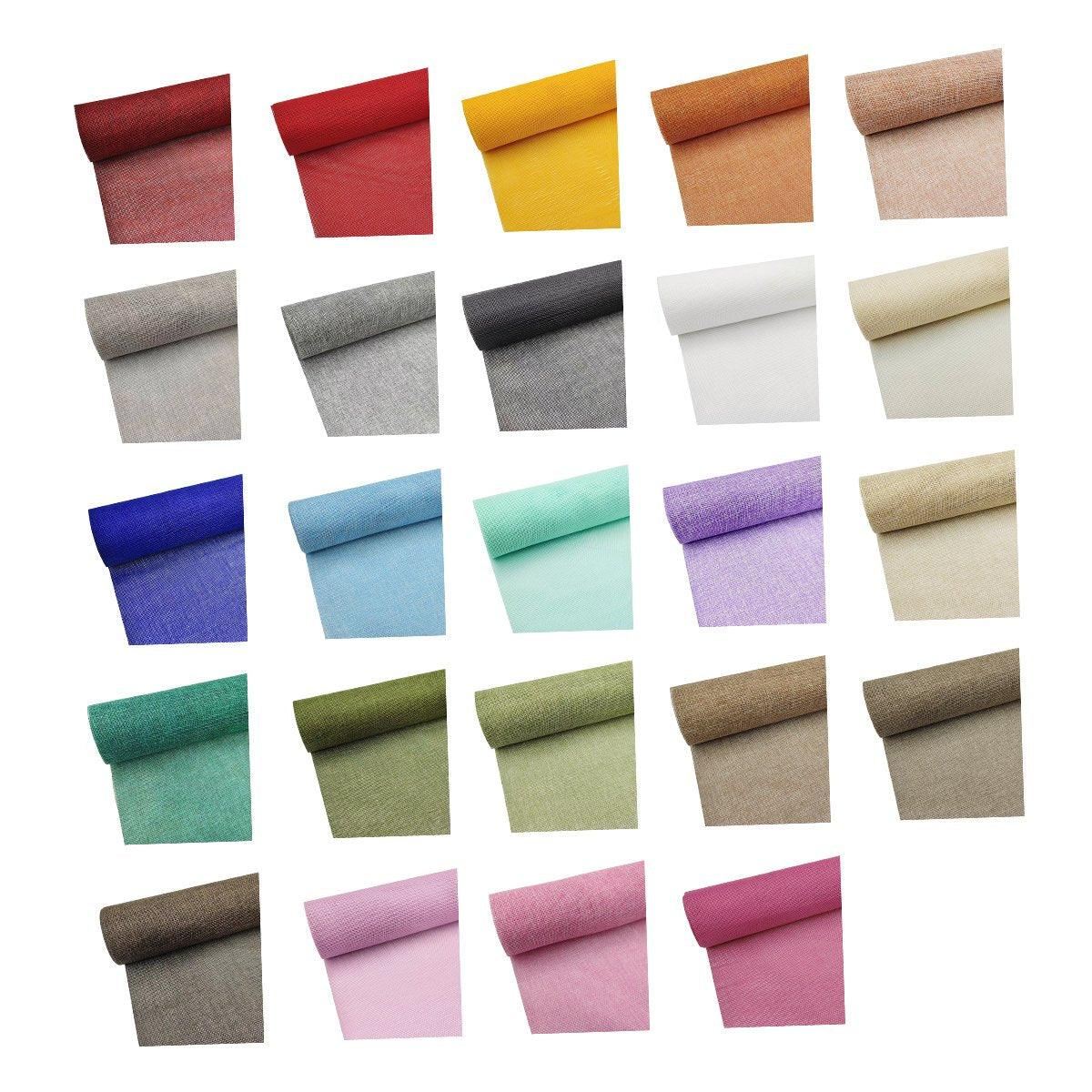 Linen Wrapping Paper 24 Colours Florist DIY
