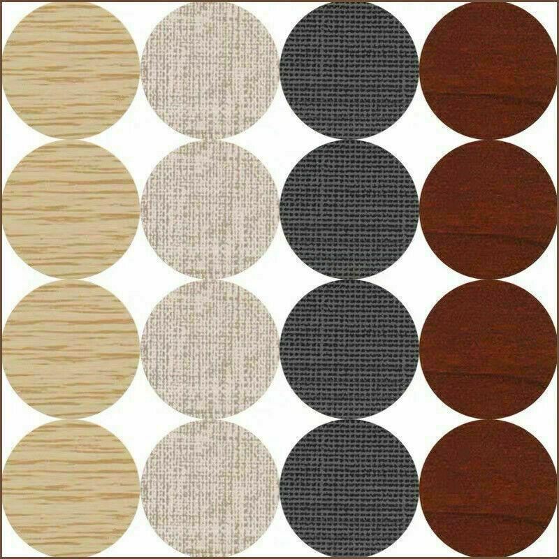 Self Adhesive Decorative Screw Cap Covers 1Sheets