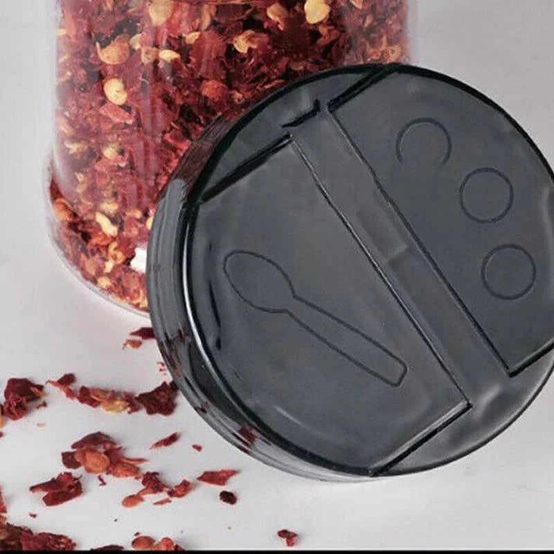 Plastic Spice Bottles 48PCS