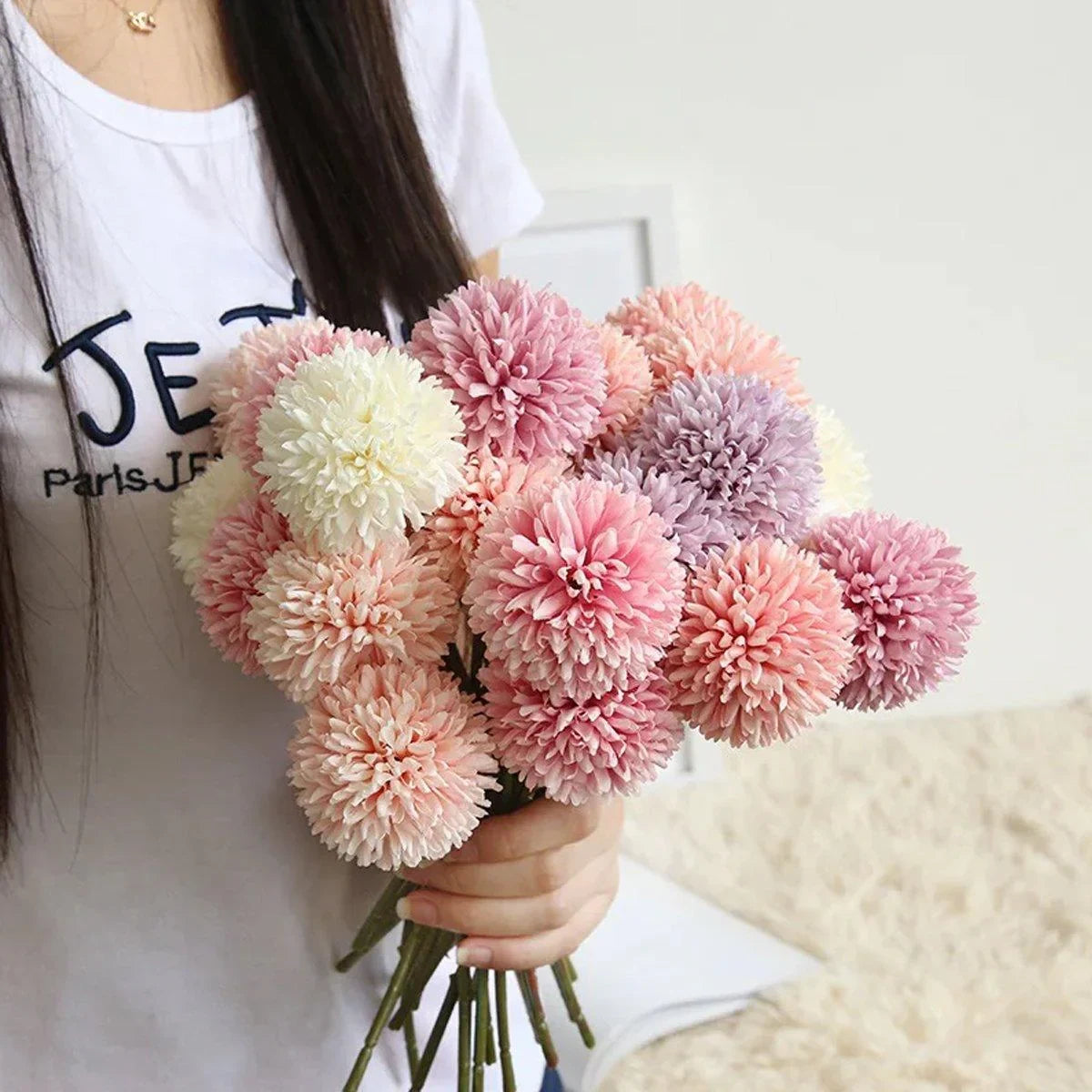 10PCS Artificial Flowers Dandelion