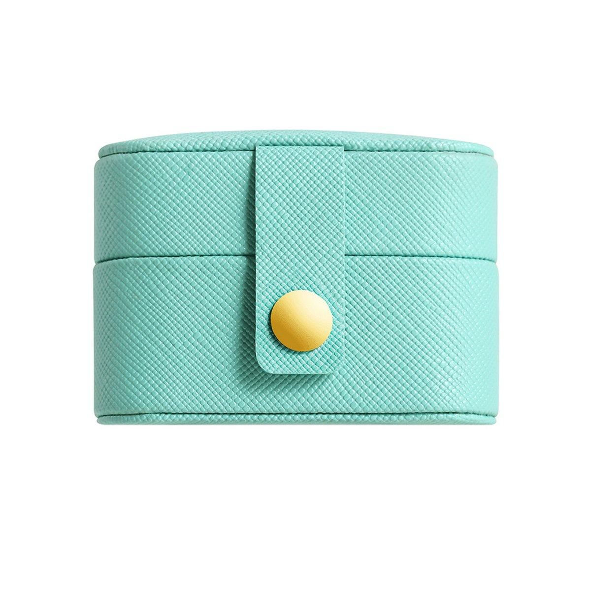 High-Quality Synthetic Leather Mini Jewelry Boxes 5PCS