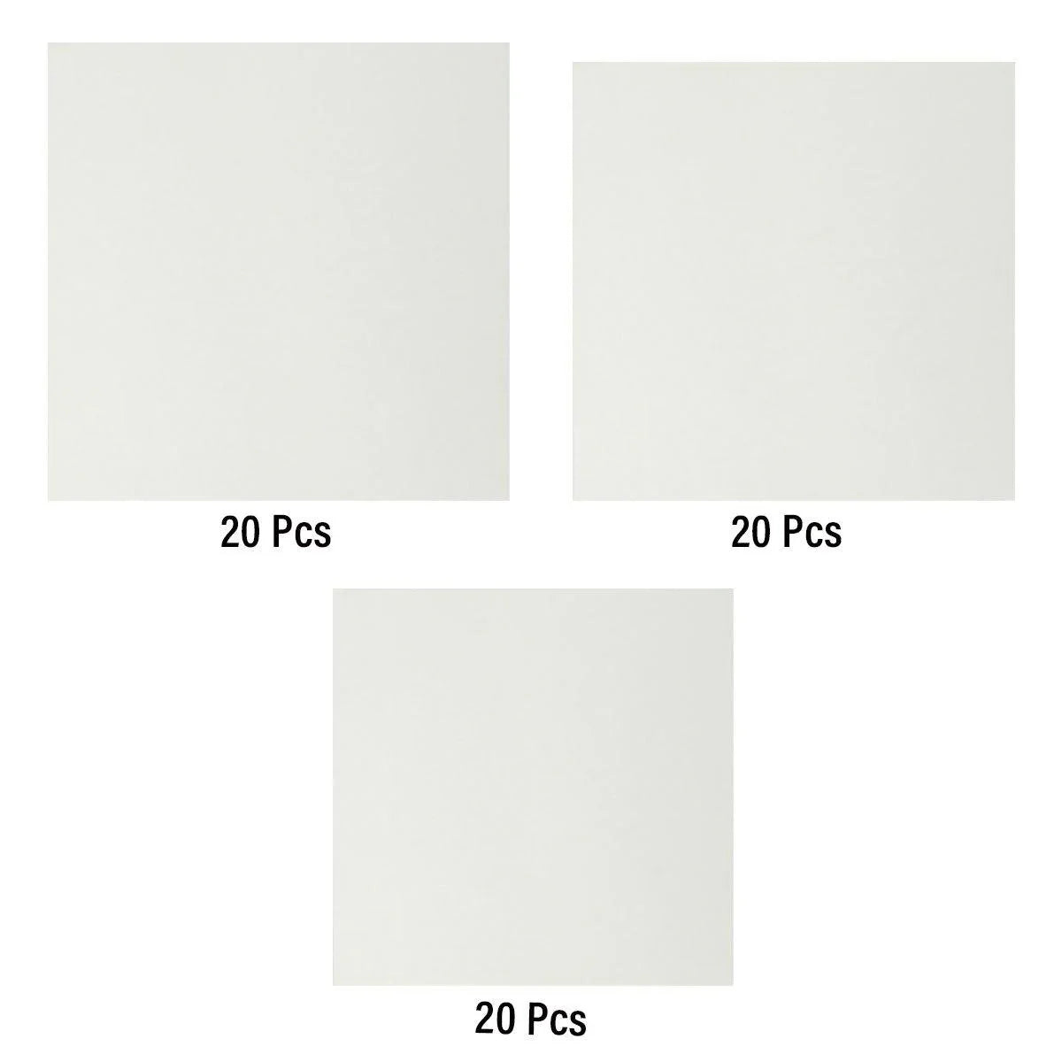 Disposable Paper Pad Cake Base White 20PCS