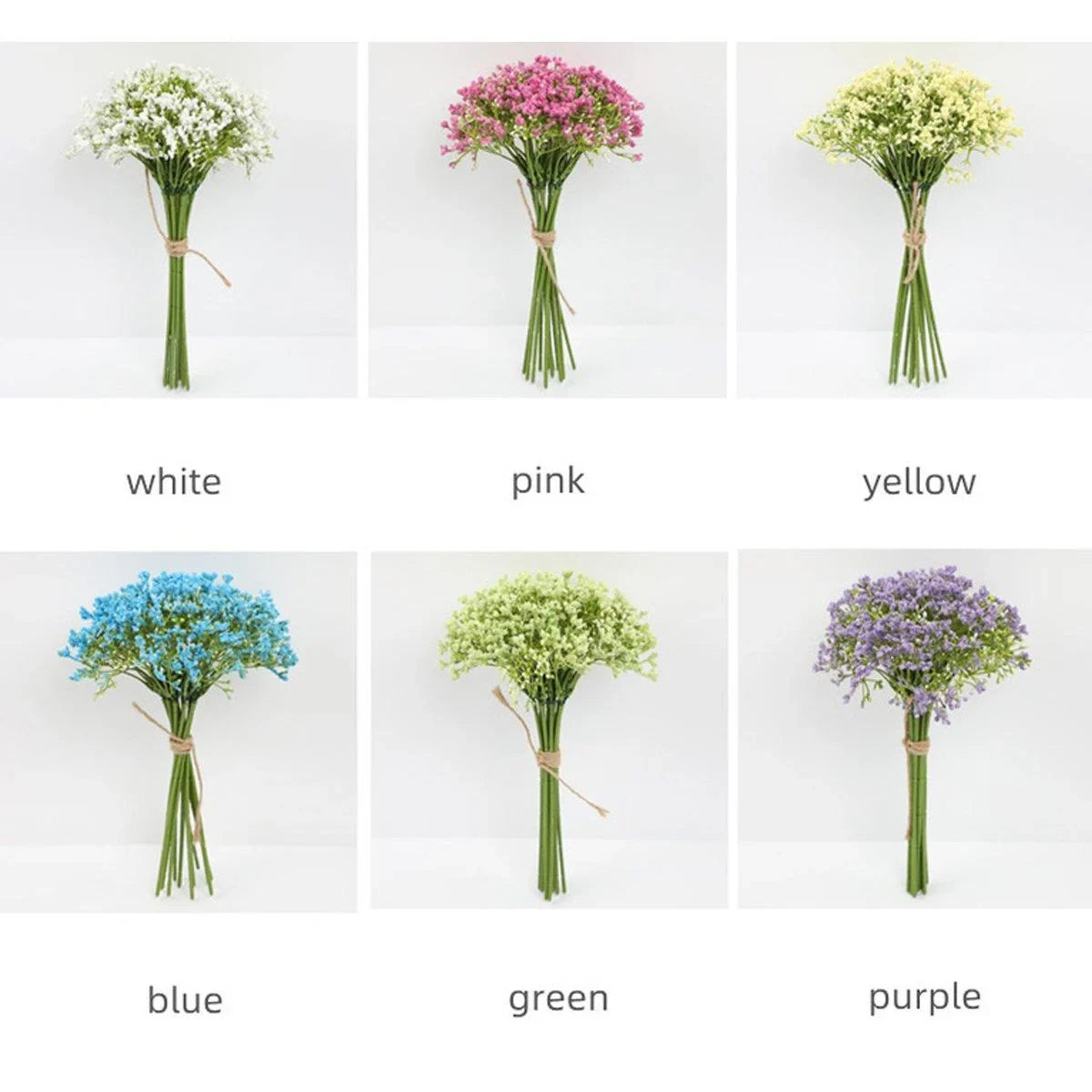 Artificial Flowers Simulation Full Star Flower Hand Bouquet 16PCS
