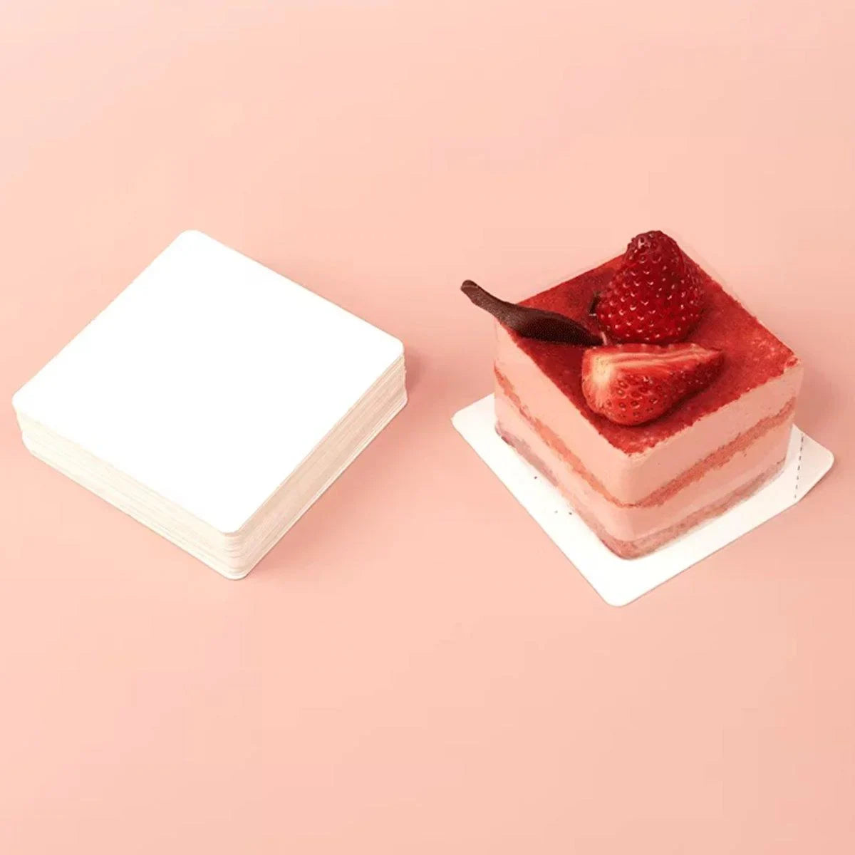 Square Cake Board Bottom Gasket 50PCS