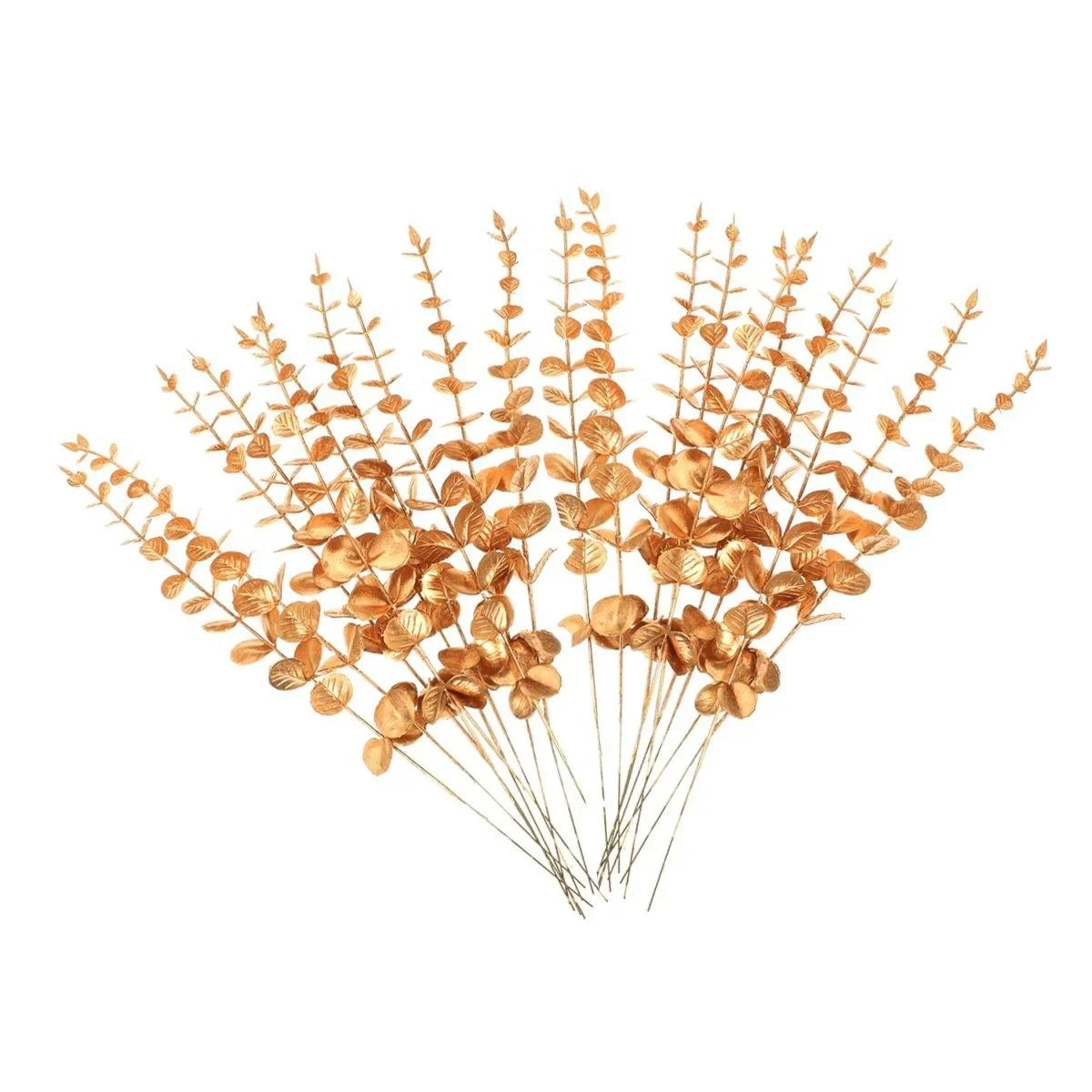 20PCS Eucalyptus Leaves Plastic