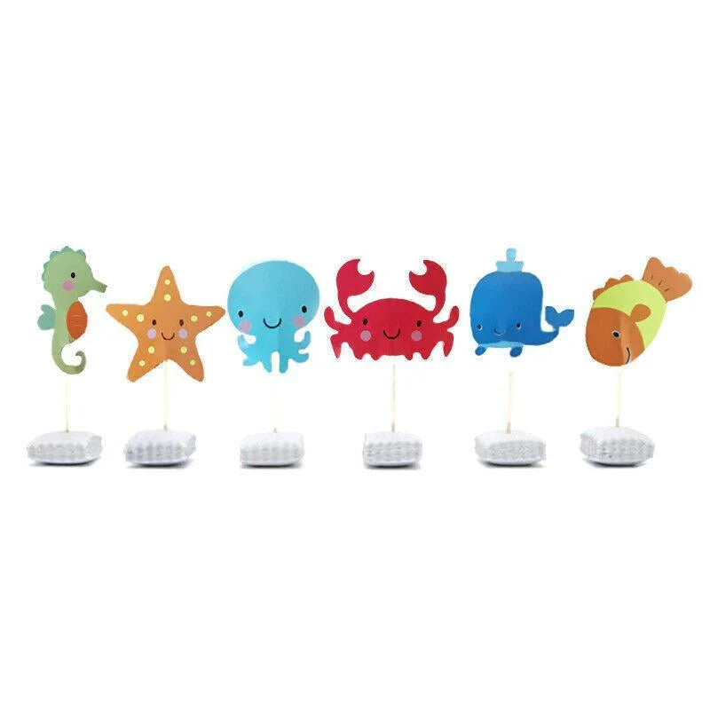 Cupcake Toppers Set 24PCS
