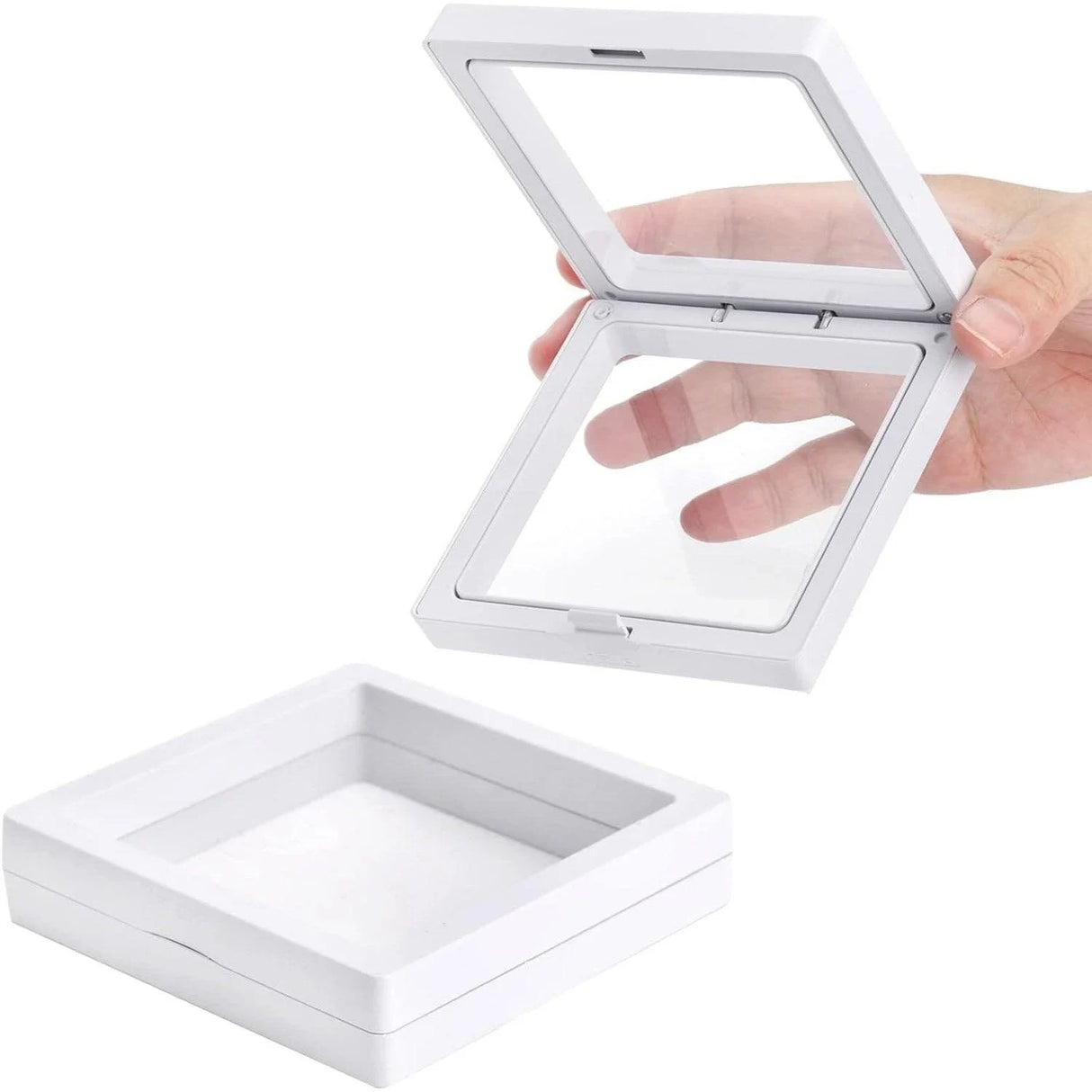 Display Box Plastic Jewelry Storage 10pcs