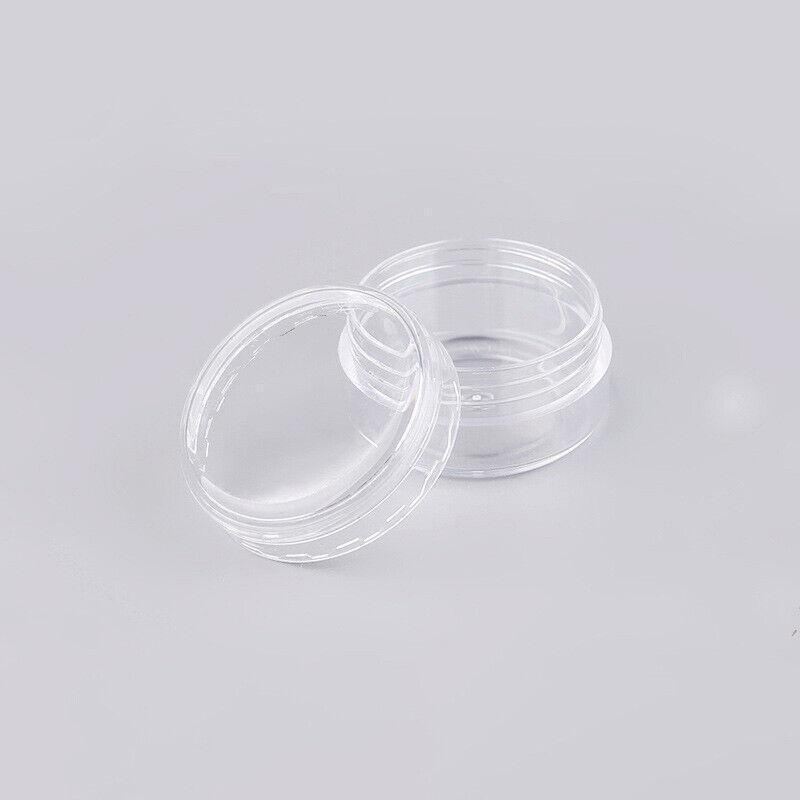 50-200X Mini Sample Bottle Cosmetic Makeup Jar Pot Face Cream Lip Balm Container