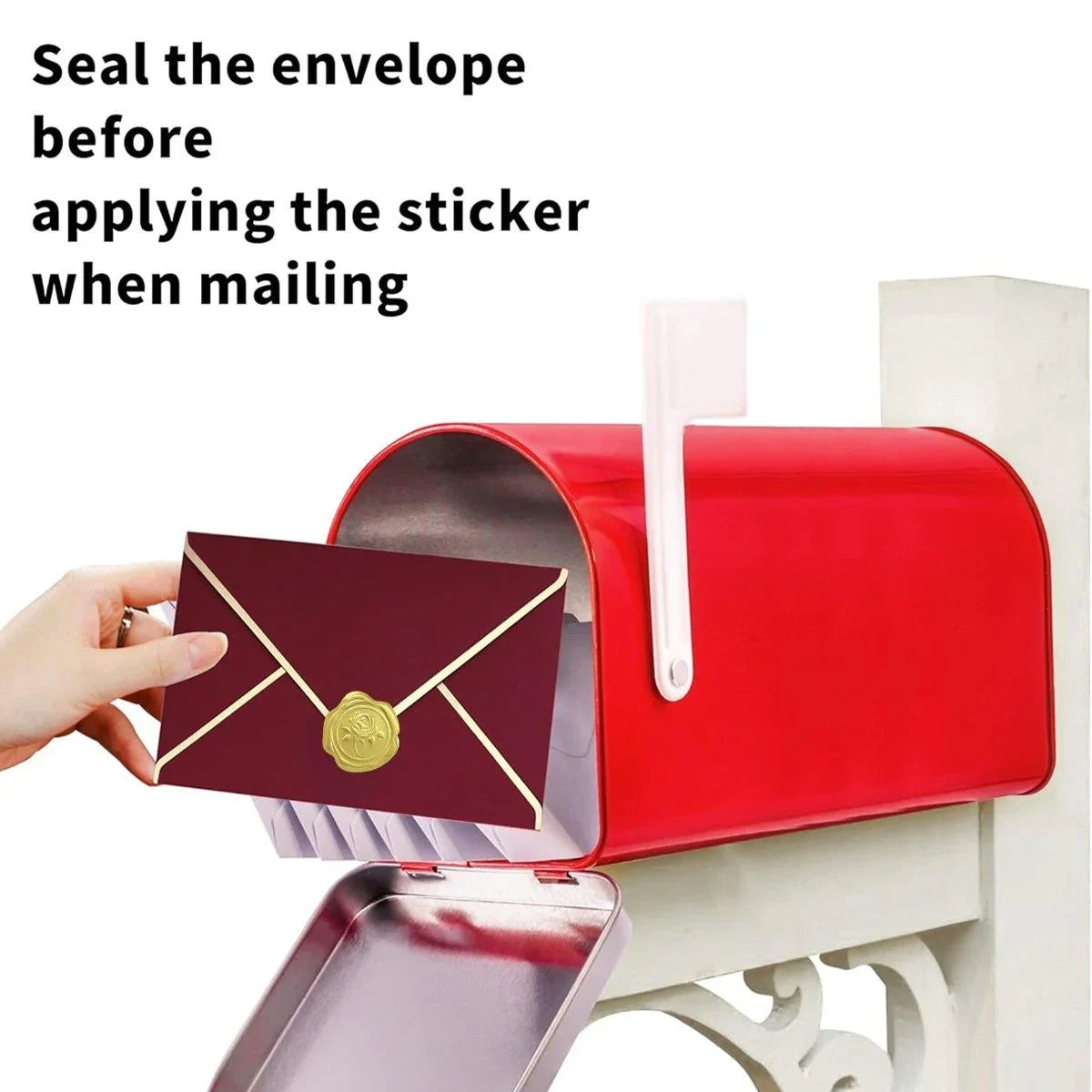 Self-Adhesive Golden Stickers for Packaging 400PCS